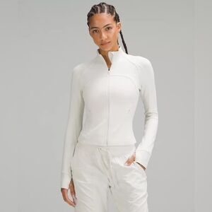 Lululemon Nulu Cropped Define Jacket in Bone